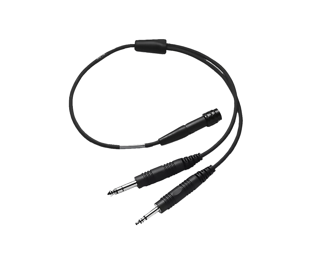 6 pin LEMO to dual plug adapter